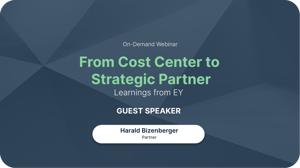 From Cost Center to Strategic Partner