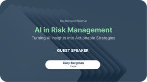 Webinar Cover: AI in Risk Management
