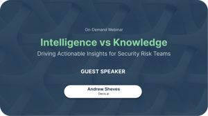 Webinar Cover: Intelligence VS Knowledge