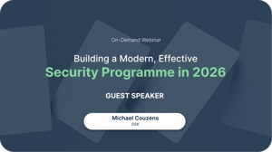 Webinar Cover: Security Programme in 2026