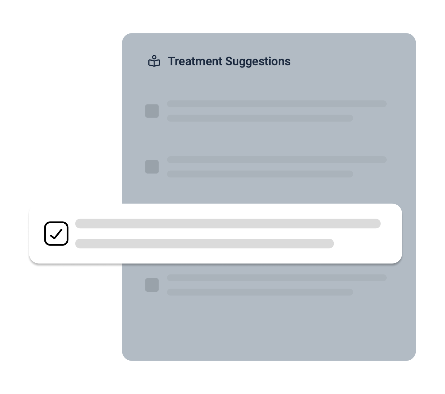 Treatment Suggestions on the Human Risks Platform