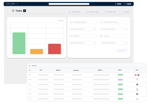 Tasks  module in Human Risks security risk management software